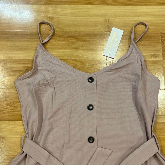 NWT Elizabeth Crosby Emma Dress Pink Mauve - Picture 2 of 6